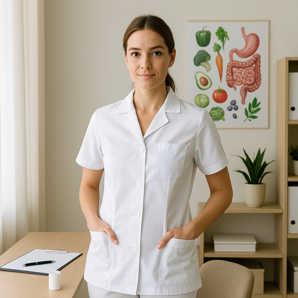 Abbigliamento medico per dietista clinico: come scegliere l'outfit perfetto per lo studio