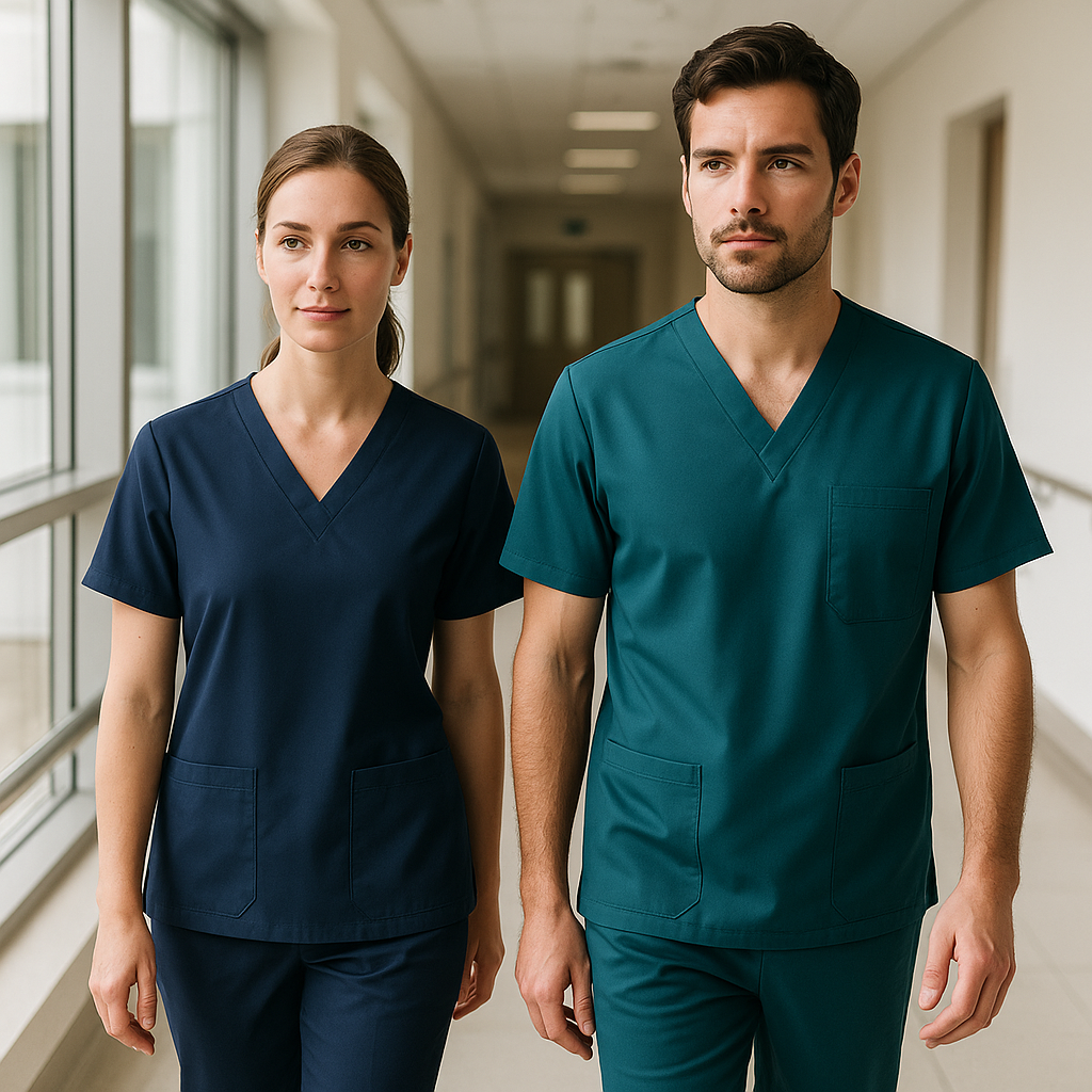 Come scegliere l'abbigliamento medico premium per lavorare in una grande struttura con molta mobilità