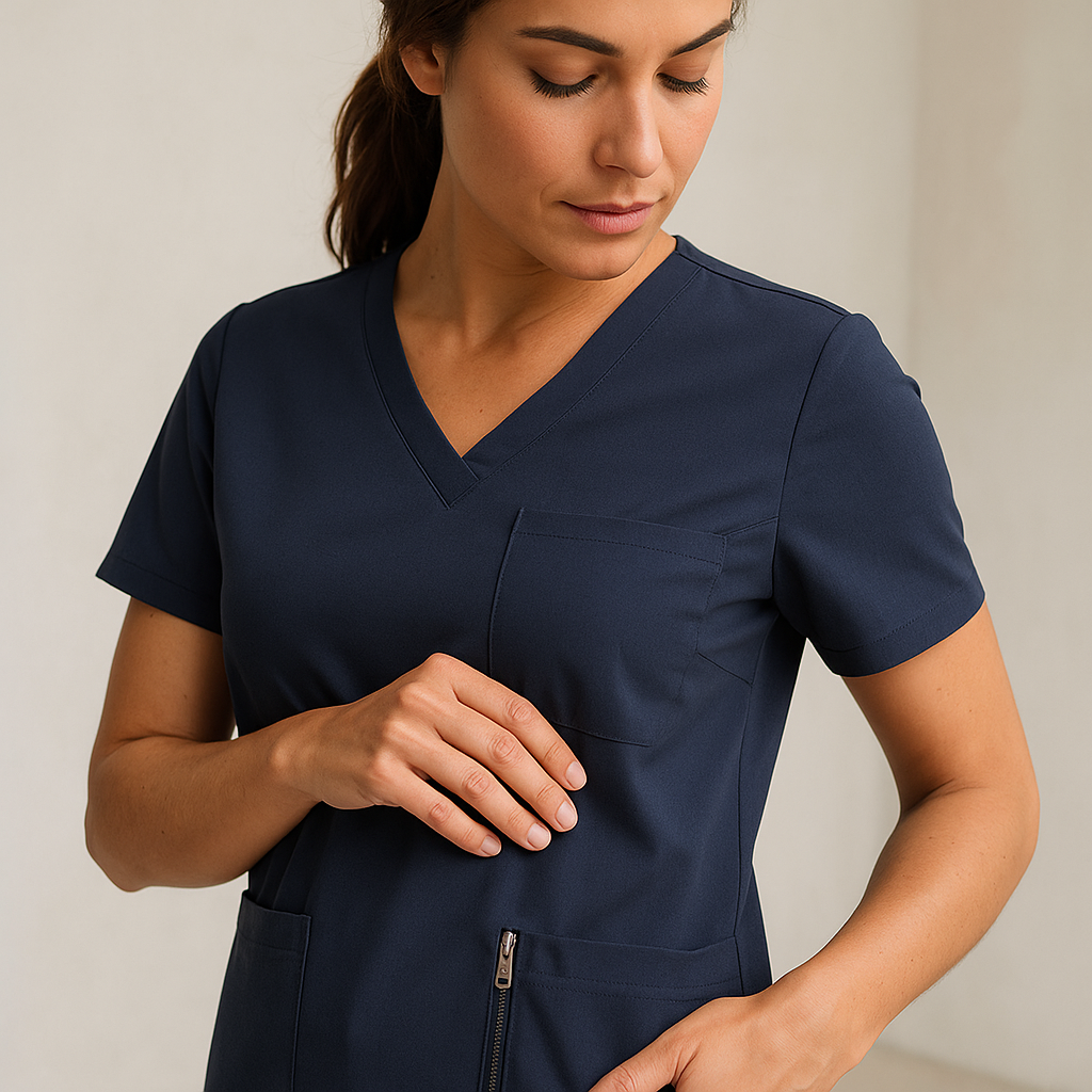 Dettagli che distinguono l'abbigliamento medico premium dai modelli standard