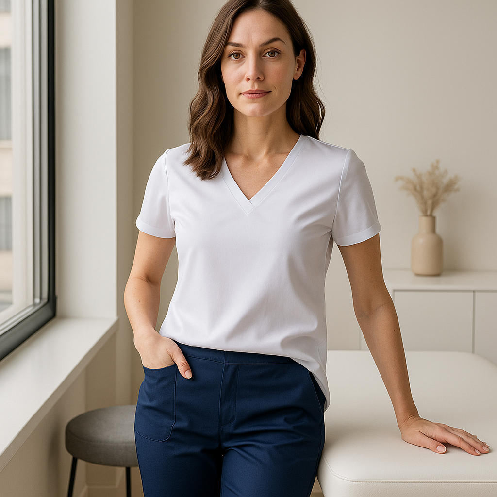 Pantaloni medici per lo studio – come unire estetica e comfort?