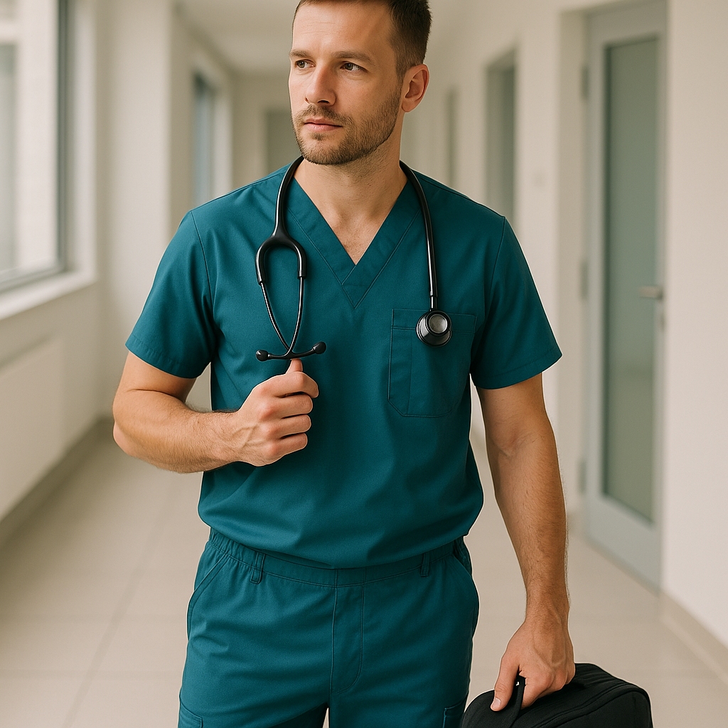 Abbigliamento medico per assistenti sanitari: un set pratico per il turno